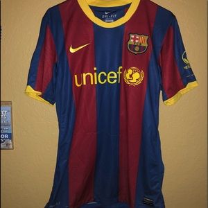 Barcelona Messi Nike jersey
